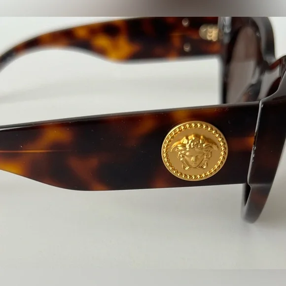 Versace Sunglasses VE4353 Havana/Brown Lenses